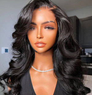 Elva hair HD 5x5 Undetectable Invisible Lace Glueless Closure Lace Wig | Real HD Lace(H4)