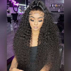 This wig is blended to perfection !!!13x6 Lace Wigs Pre Plucked Hairline With Baby Hair (w953)