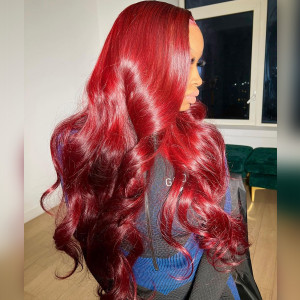 Who love this color ??? 13x6 human Lace Front Wigs Pre Plucked (Y90)