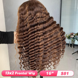 13*2 Frontal Wigs 16 Inch-20 Inch Virgin Human Hair! Buy Now, Pay Later! (w774)