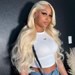 The 613 Color Is So Bomb! 13x6 Human Lace Front Wigs Pre Plucked (Y138)