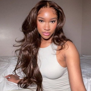 More than $1,500 salon look like !!! Elva hair 13x6 human Lace Front Wigs Pre Plucked (Y96)