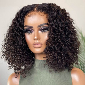 Elva hair HD 5x5 Undetectable Invisible Lace Glueless Closure Lace Wig | Real HD Lace(H18)