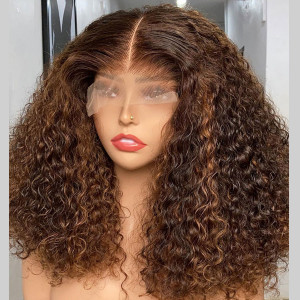 Try Different To Find Better Yourself! Buy Now, Pay Later! Virgin Human Hair 13x6 Lace Front Wigs Pre Plucked (Y34)
