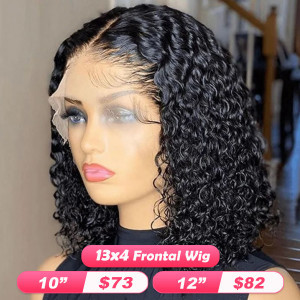 10 Inch-12 Inch Virgin Human Hair 13*4 Frontal Wigs! Buy Now, Pay Later! (w788)