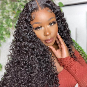 Elva hair Brazilian Curly 7x7 HD Lace Closure Wig Real HD Lace Human Hair Wigs(GH007)