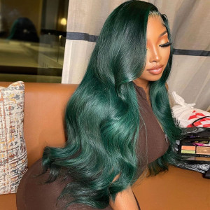 That Shine To The Hair Means Everything! Buy now, Pay later! Virgin Human Hair 13x6 Lace Front Wigs Pre Plucked (w780)