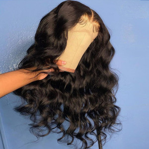 Elva Hair 360 Lace Frontal Human Hair Wigs Brazilian Wave Hair With Baby Hair (w613)