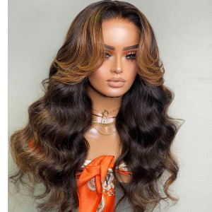 Big Curls With Gorgeous Color, Fell In Love With This Immediately! Buy Now, Pay Later! Virgin Human Hair 13x6 Lace Front Wigs Pre Plucked (w831)