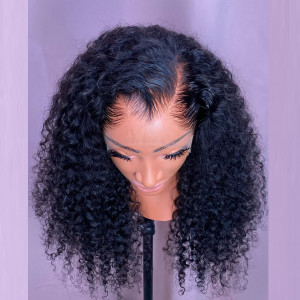 Elva hair Brazilian Widow's Peak M Hairline 13x6 HD Lace Frontal Wig Real HD Lace Human Hair Wigs(M01)