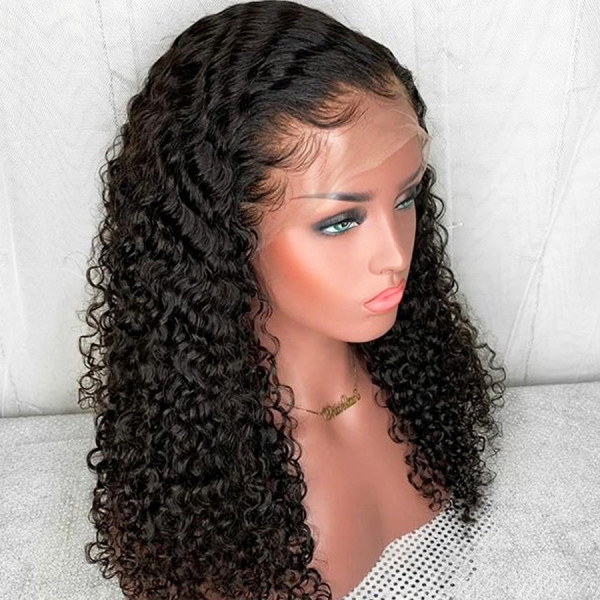 360 lace frontal wig pre plucked with