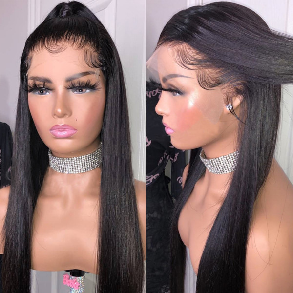 Silk base lace front wig clearance