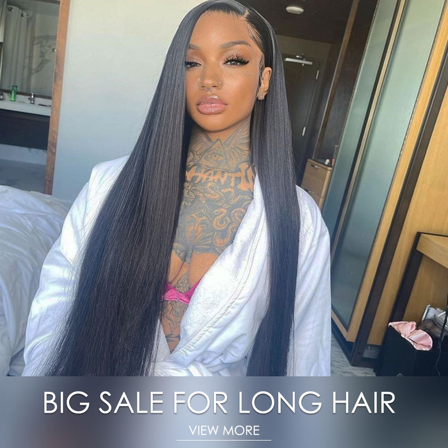 big sale for long hair